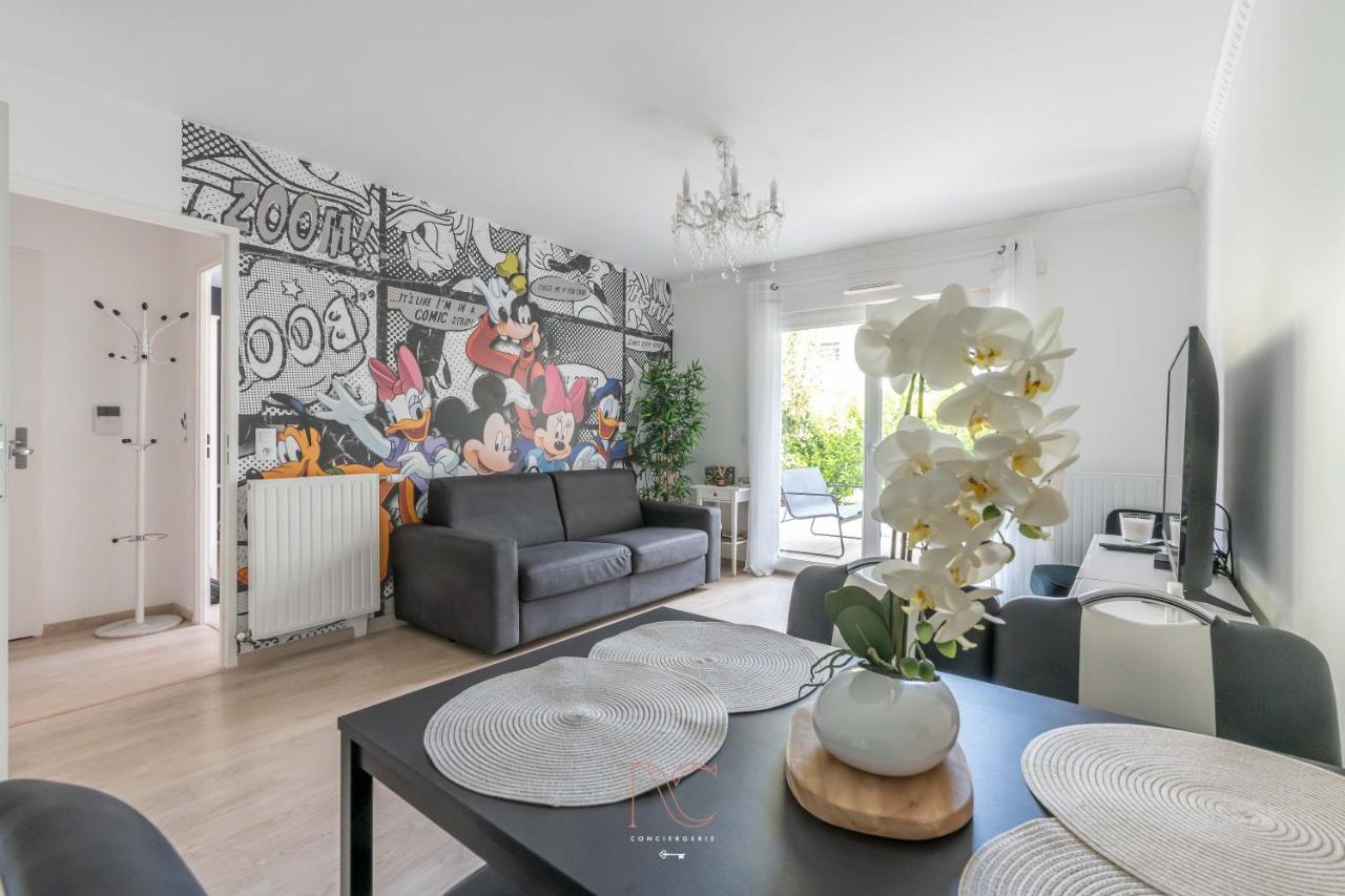 Disneyland-Paris 4Pers,Wifi, Parking Chessy  Bagian luar foto